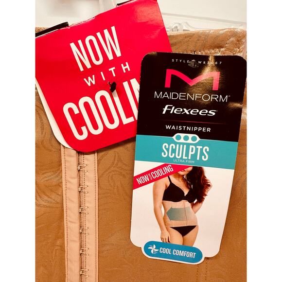 New Women's Maidenform Flexees Cool Comfort Ultra Firm Waist Trainer Size 2X - Picture 3 of 5